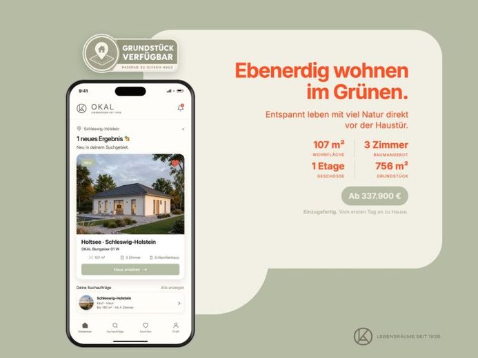 Ebenerdig wohnen im Grünen – फोटो 1