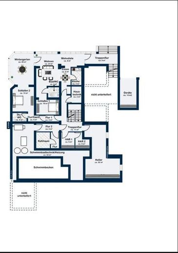 Einliegerwohnung, Keller