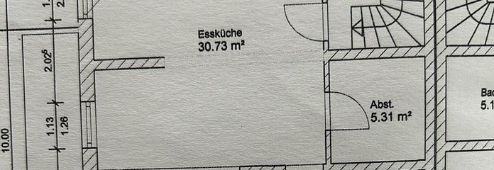 1 Stock Küche offenes Wohnen