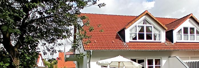 Terrasse mit Garten