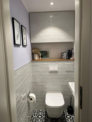 Esclusivo appartamento maisonette di 4,5 locali con giardino a Meerbusch Büderich – Gäste-WC