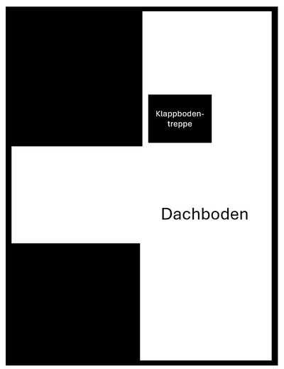 Grundriss Dachboden