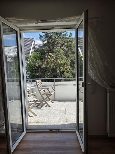 Słoneczne mieszkanie 2,5-pokojowe dla 1 osoby – Blick auf den Südbalkon