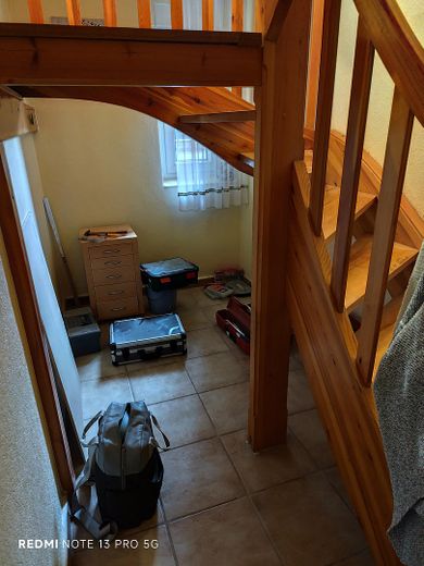 Unter der Treppe