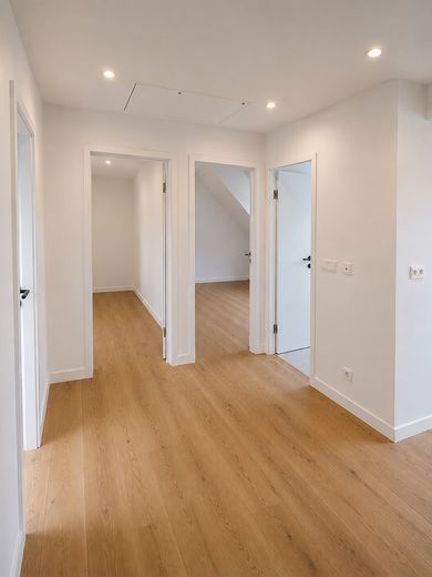 Almenhof · prima occupazione 2026 · appartamento di 3 locali all'ultimo piano con soleggiato balcone SW · KFW 55EE – Diele - Visualisierung