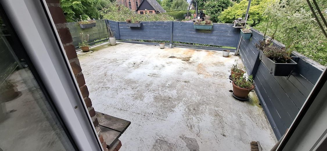 شقة دوبلكس من 6 غرف مع تراس على السطح لمن يرغب في التشكيل الذاتي في Siebenbäumen – Dachterrasse