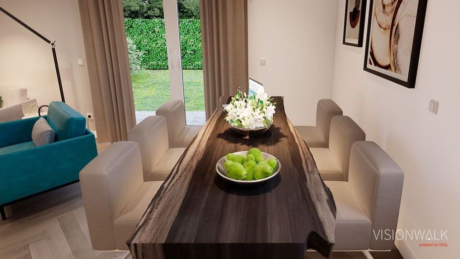 DAS DOMIZIL FÜR KLEINFAMILIEN – Ansicht Esszimmer