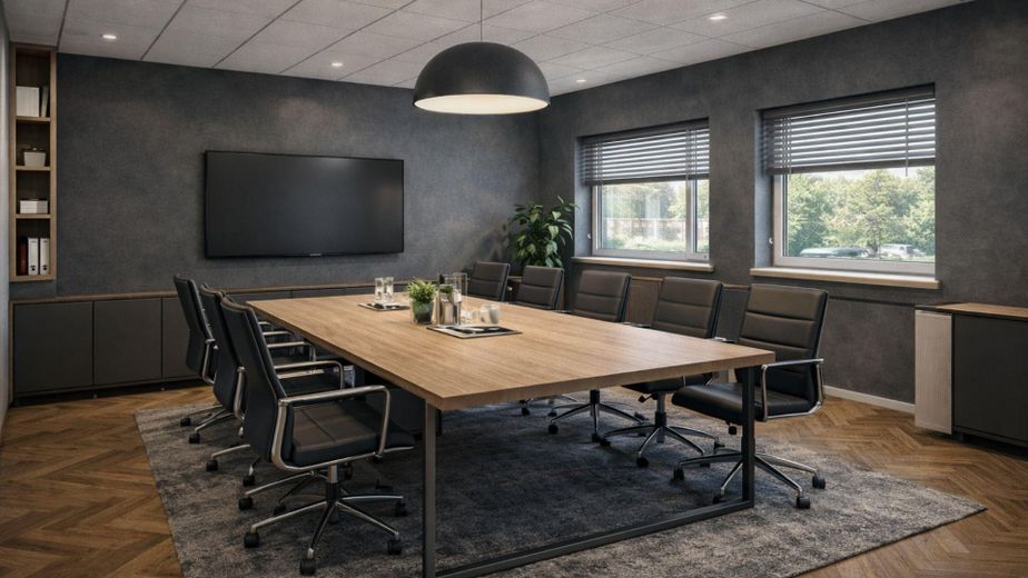 Visualisierung-Besprechungsrau