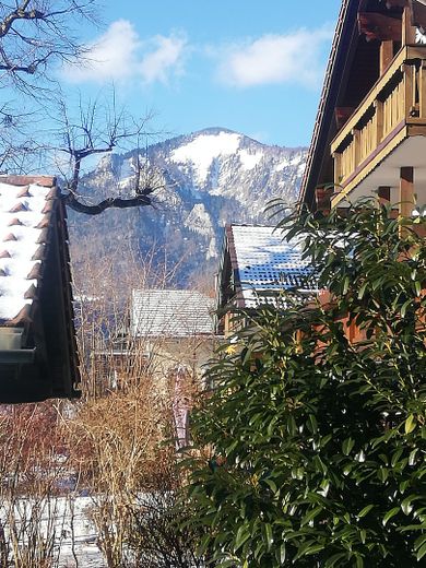 Ausblick auf die Hochplatte