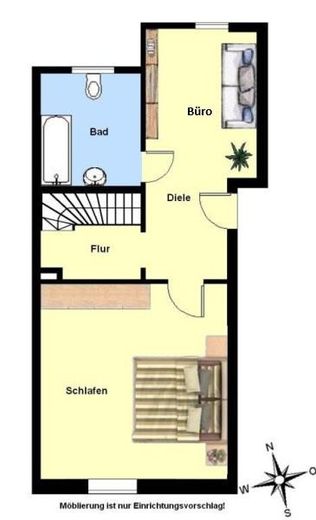 Grundriss Oben