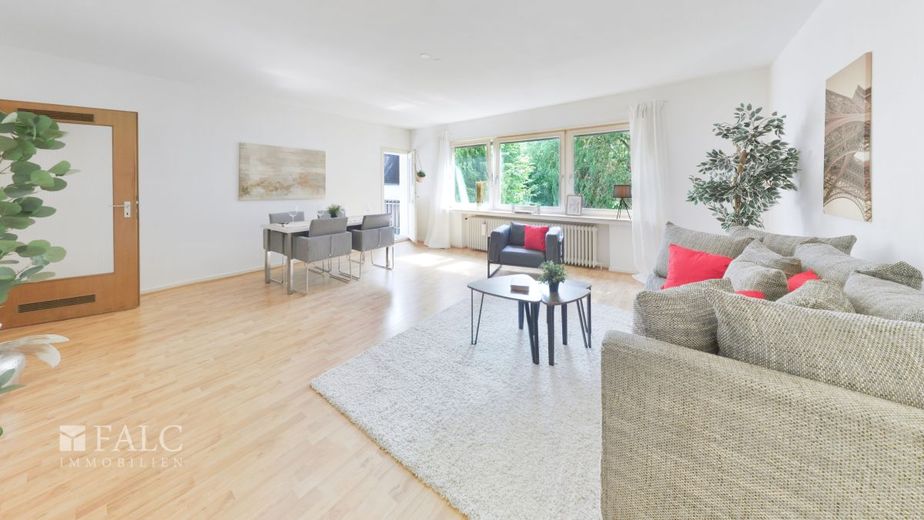 Rendite trifft Flexibilität – Wohnzimmer