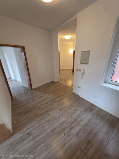 125qm 6-Raum Wohnung nach Renovierung und Sanierung zum Erstbezug – Flur mit Tageslicht