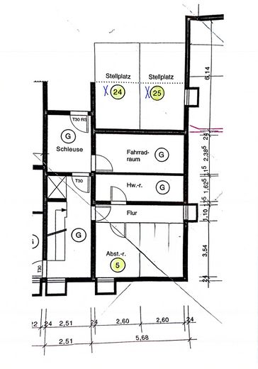 Bahçeli ve güneybatı teraslı şık maisonette daire – kendi evinizde yaşıyormuş gibi – Grundriss Keller