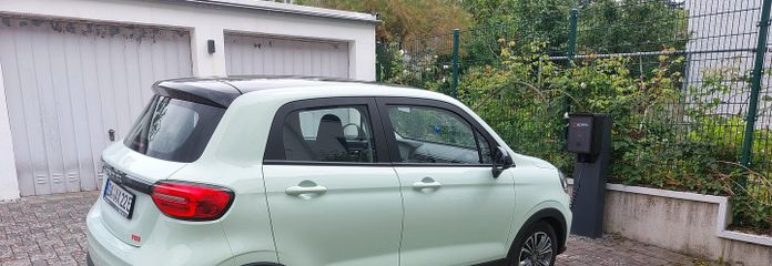 Neues E-Auto im Hof anmietbar