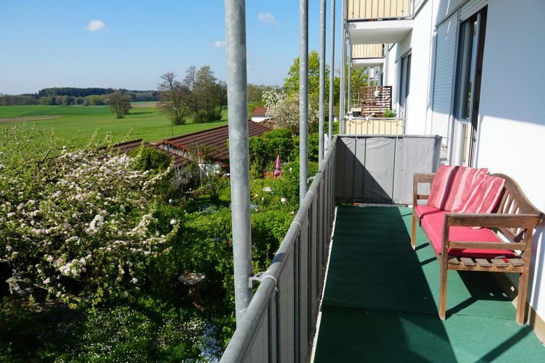 Blick in die Ferne - Südbalkon