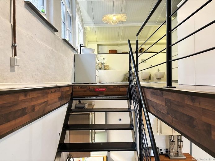 Treppe zur Empore