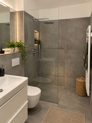 Wymarzony dom w Seeheim-Jugenheim – Badezimmer