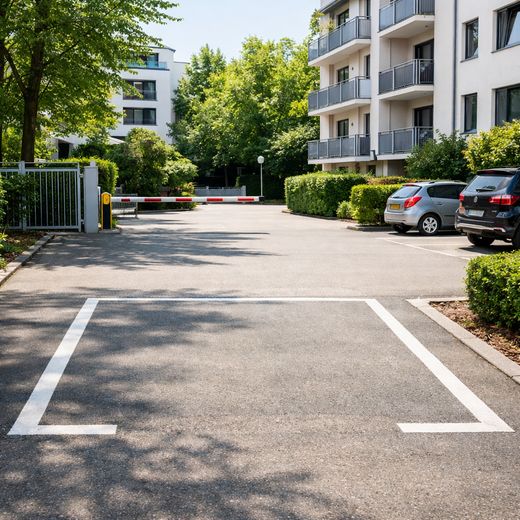 Außenstellplatz im Innenhof 