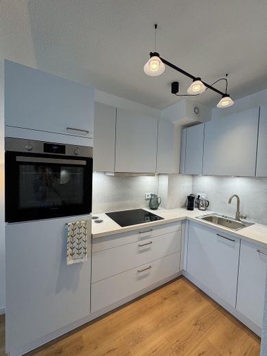 Berlin-Mitte: elegant gemeubileerd 2-kamerappartement; instapklaar elegant gemeubileerd appartement met 2 kamers (GEEN MAKELAARSKOSTEN) – Küche