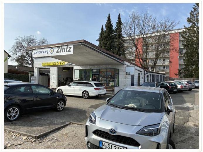 Ehemalige Tankstelle mit 1075 m² Grundstück zum Kauf – Foto 1