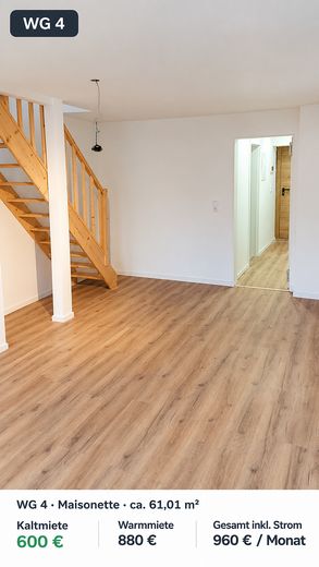Gruntownie wyremontowane mieszkania i maisonette w strefie pieszej – WG 4
