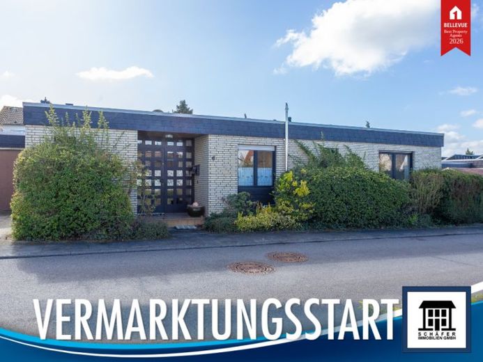Wohnen auf einer Ebene – freistehender Bungalow mit Garten in Meckenheim – Foto 1