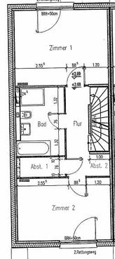 Casa a schiera d’angolo in 90530 Wendelstein-Großschwarzenlohe – 1. Obergeschoss