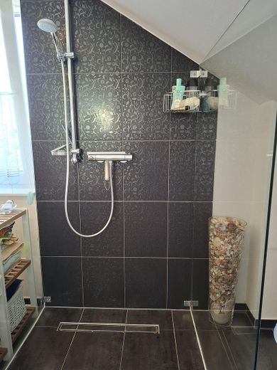 Energy-efficient passive house in a quiet location – Dusche