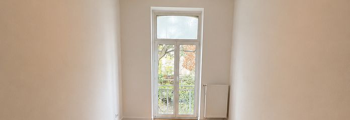 *Erstbezug* Kernsanierte 3-Zimmer Altbau Wohnung mitten auf der Bergerstraße mit EBK und Balkon – Bsp. nach fertigstellung 