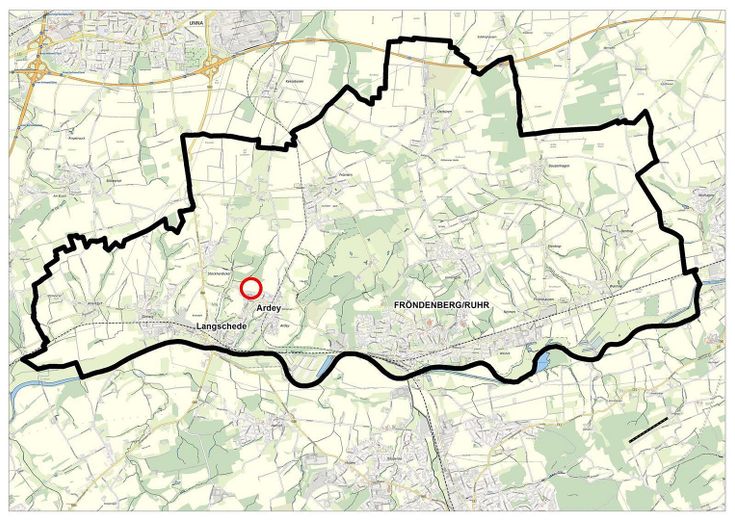 Terreno edificabile in vendita Gem Ardey Flur 1 Nr 981 – Baugebiet "Auf dem Buhrlande" 