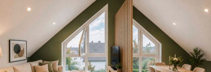 Lichtdurchflutete Dachgeschosswohnung mit Loftcharakter nahe Gießen