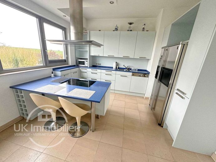 Unikat-Luxushaus mit Aufzug, Klima, Sauna, hausinterner Garage und und und – Küche