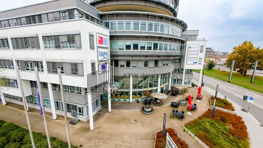 ATIK: Bahnstadt - Flexible Büro- u. Praxisflächen im "Convecs” zwischen Hbf und Bahnstadt – Drohnenaufnahme