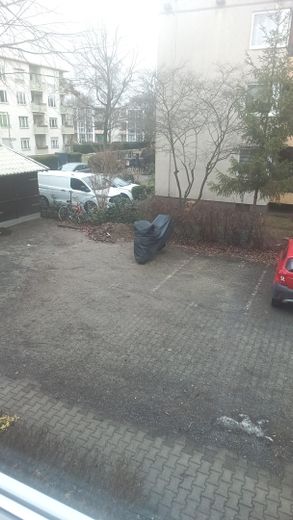 Blick vom Schlafzimmer 