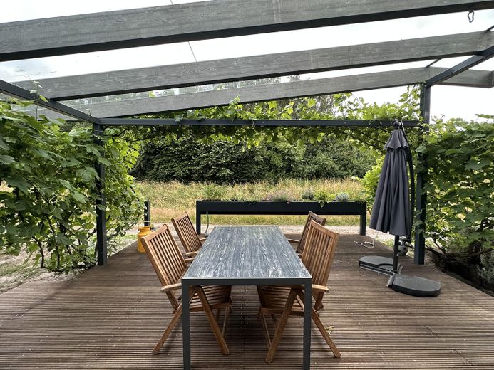 Immobile commerciale 2 capannoni 300 + 450 m² casa unifamiliare 188 m² – Terrasse Süden