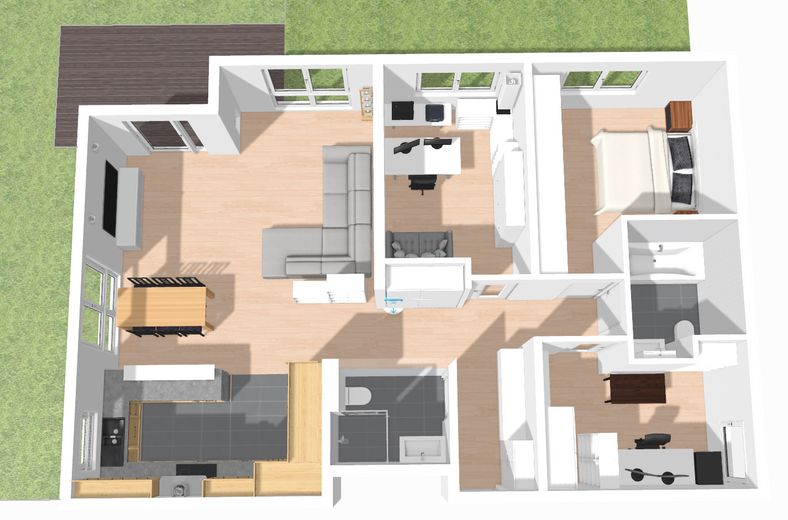 Grundriss 3D