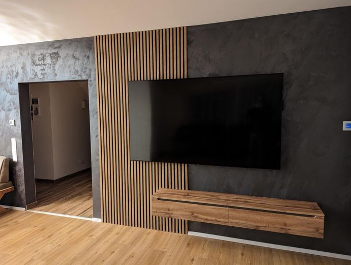 RISERVATO - Moderna casa familiare con vista – scuola, asilo e negozi raggiungibili a piedi – Wohnbereich