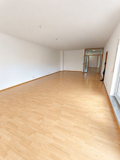 Amplio apartamento de 3 habitaciones con 140 m², terraza en la azotea y mucho espacio en Bad Ems – Wohnzimmer