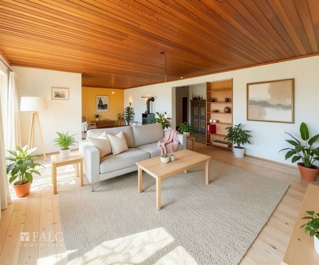 Viel Platz, viele Möglichkeiten - Ein Zuhause, das überrascht – Wohnzimmer - (KI generiert)