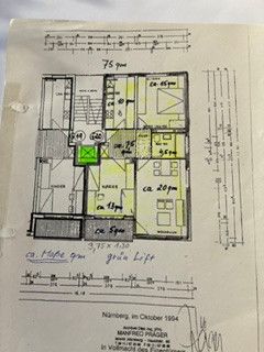 ETW Baujahr 1968 – Wohnungsplan