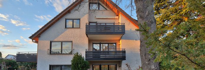Citynahe, ruhige 2-Zimmer-Wohnung im Grünen