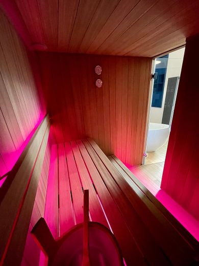 Sauna mit Moodlights