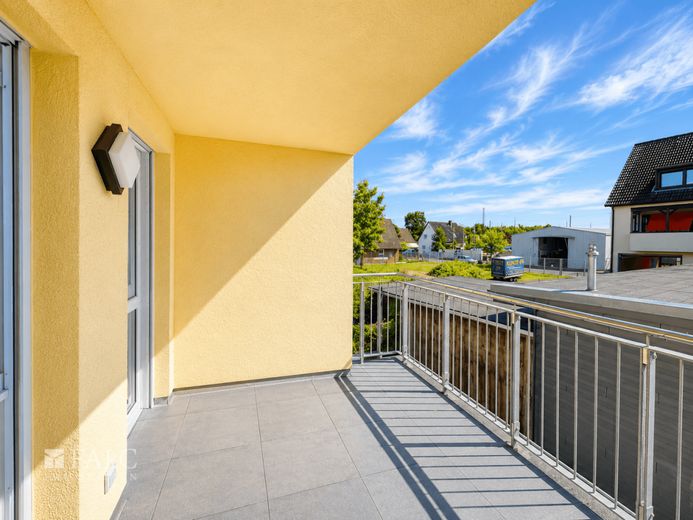 Barrierefrei wohnen mit Sicherheit - Moderne 2 Zimmerwohnung mit Aufzug, Balkon und Pflegeangebot – Balkon