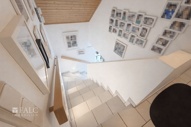 Wohnqualität neu definiert - Ihr neues Zuhause mit Gartenidylle – Treppenhaus