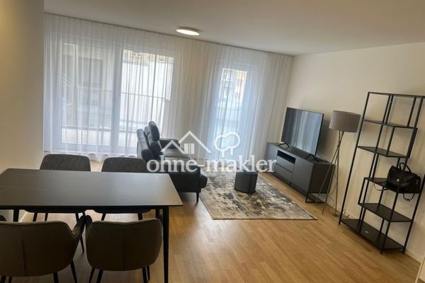 Vollmöblierte 2-Zimmer-Wohnung mit Balkon – Wohnen auf Zeit in Mannheim Schwetzingerstadt