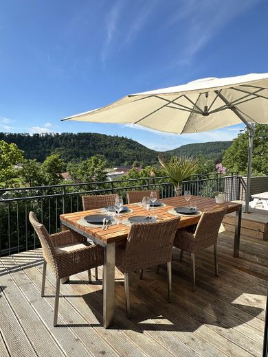 Terassenaussicht