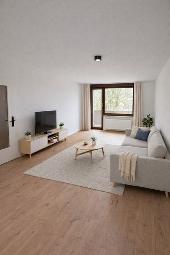 Wohnzimmer-Beispielmöblierung