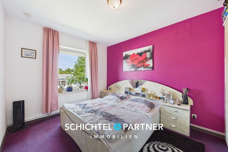 Ohlenhof | Ansprechendes Reihenmittelhaus mit Balkon und Terrasse – S&amp;P | Schlafzimmer