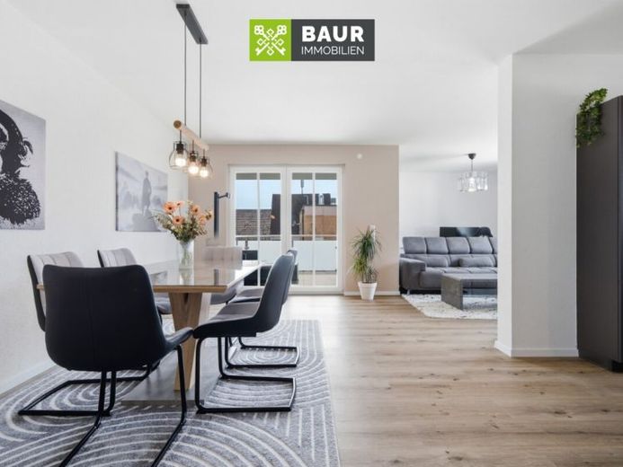 360° I Modern, hell & barrierefrei: Neubauwohnung nahe Biberach mit Loggia, EBK & 2 TG-Stellplätzen – Foto 1