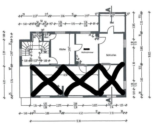 Grundriss Wohnung